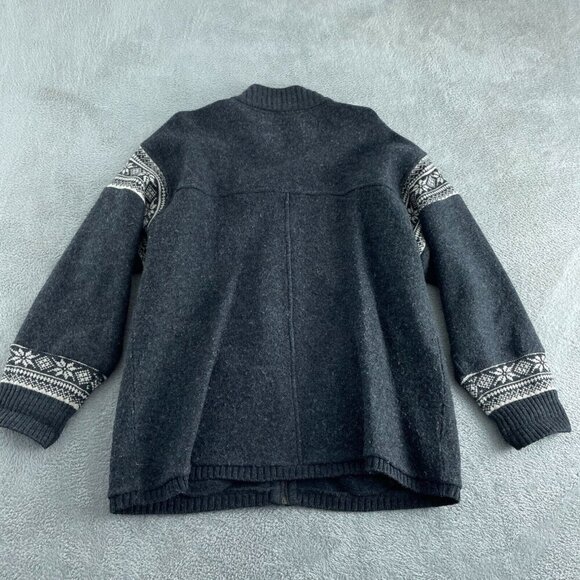 Nordic Design Womens XL Wool Sweater Jacket With Zipper & 5767 - Picture 2 of 7